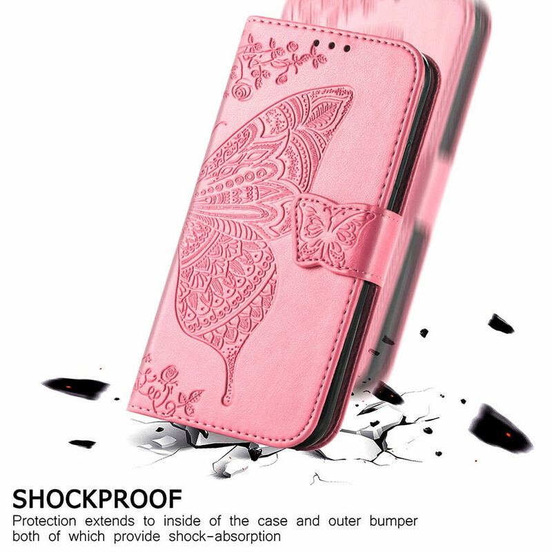 Flip Cover Xiaomi Mi 11 Ultra Halve Sommerfugle