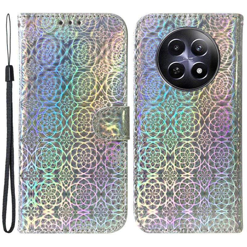 Flip Cover Realme 12 / 12x 5g Strappy Disco Style