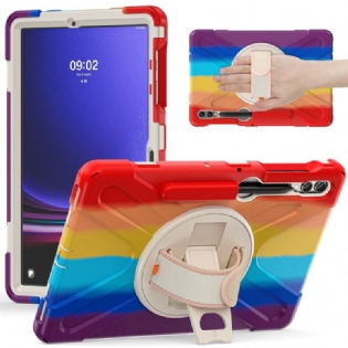 Cover Samsung Galaxy Tab S9 Fe Plus Telefon Etui Rem Og Støtte