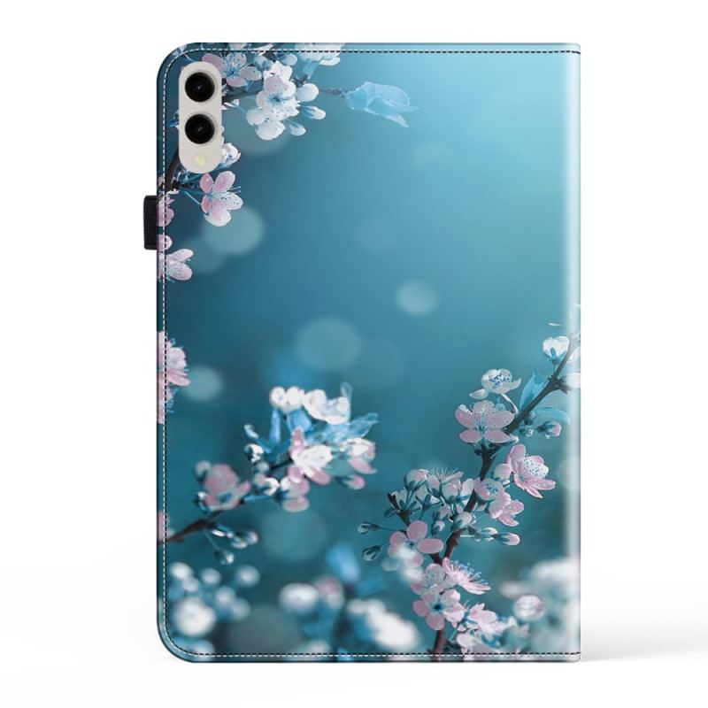 Etui Samsung Galaxy Tab S9 Fe Plus Blommeblomster