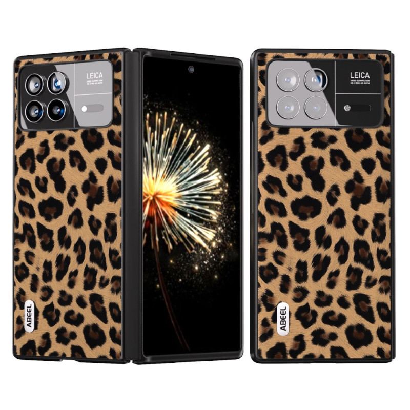 Cover Til Xiaomi Mix Fold 3 Leopardmønster Abeel