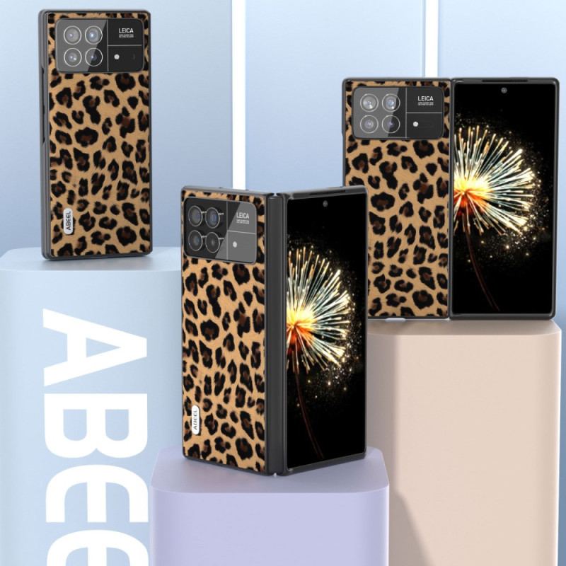 Cover Til Xiaomi Mix Fold 3 Leopardmønster Abeel