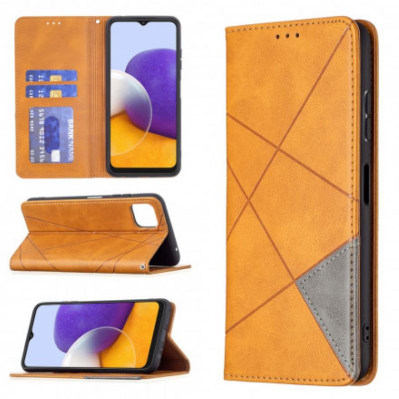 Cover Samsung Galaxy A22 5G Flip Cover Kunstner Stil