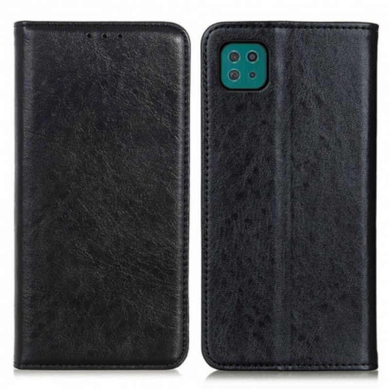 Cover Samsung Galaxy A22 5G Flip Cover Stil Læder Elegance