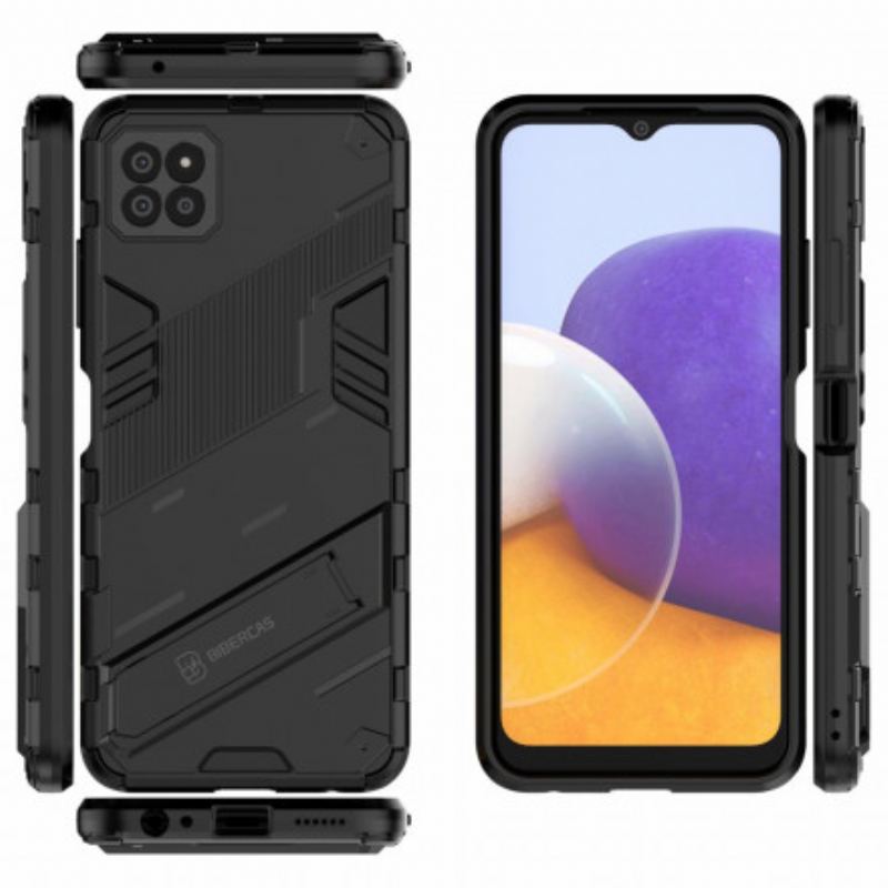 Cover Samsung Galaxy A22 5G Håndfri To-positions Aftagelig Stander