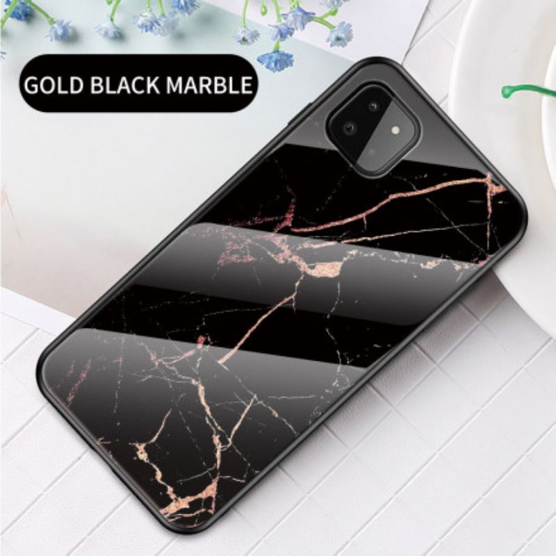 Cover Samsung Galaxy A22 5G Premium Farve Hærdet Glas