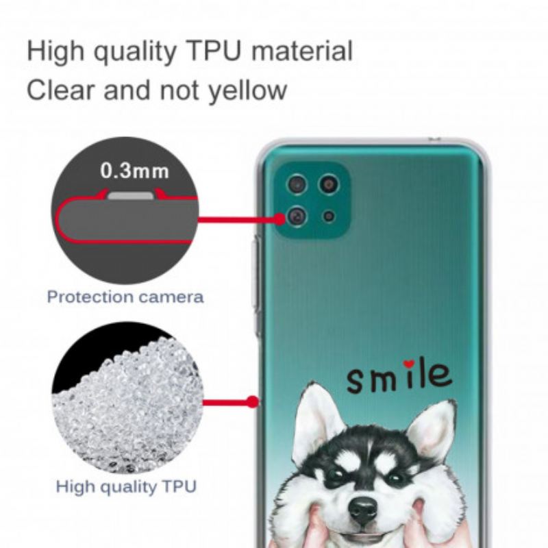 Cover Samsung Galaxy A22 5G Smile Hund