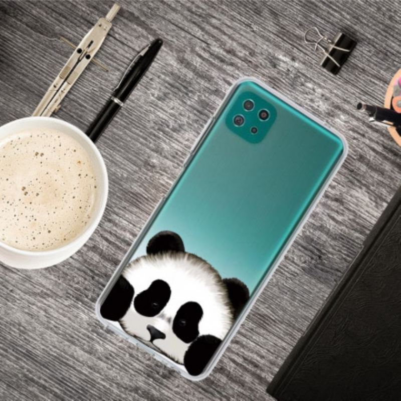 Cover Samsung Galaxy A22 5G Sømløs Panda