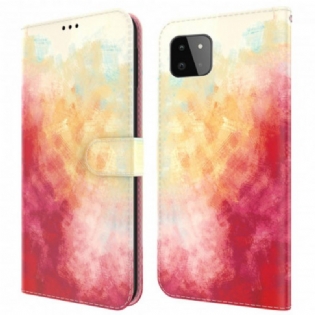 Flip Cover Samsung Galaxy A22 5G Abstraktion