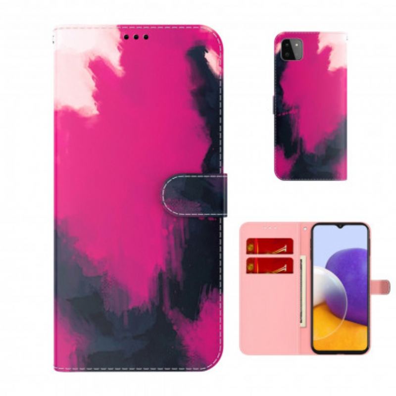 Flip Cover Samsung Galaxy A22 5G Abstraktion