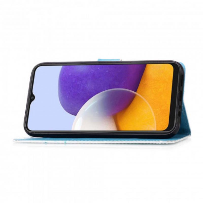 Flip Cover Samsung Galaxy A22 5G Elsker Bølgen