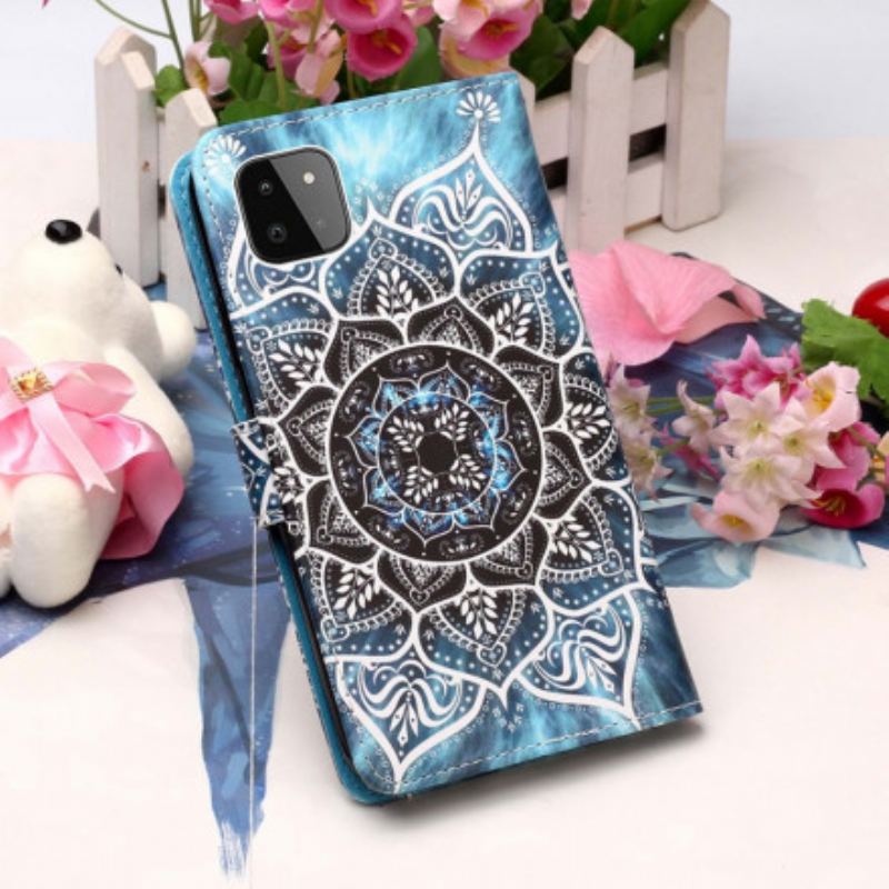 Flip Cover Samsung Galaxy A22 5G Mandala I Himlen