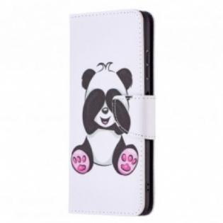 Flip Cover Samsung Galaxy A22 5G Panda Sjov