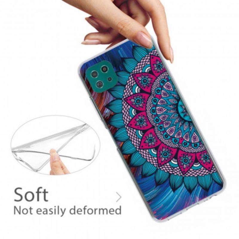 Mobilcover Samsung Galaxy A22 5G Farverig Mandala