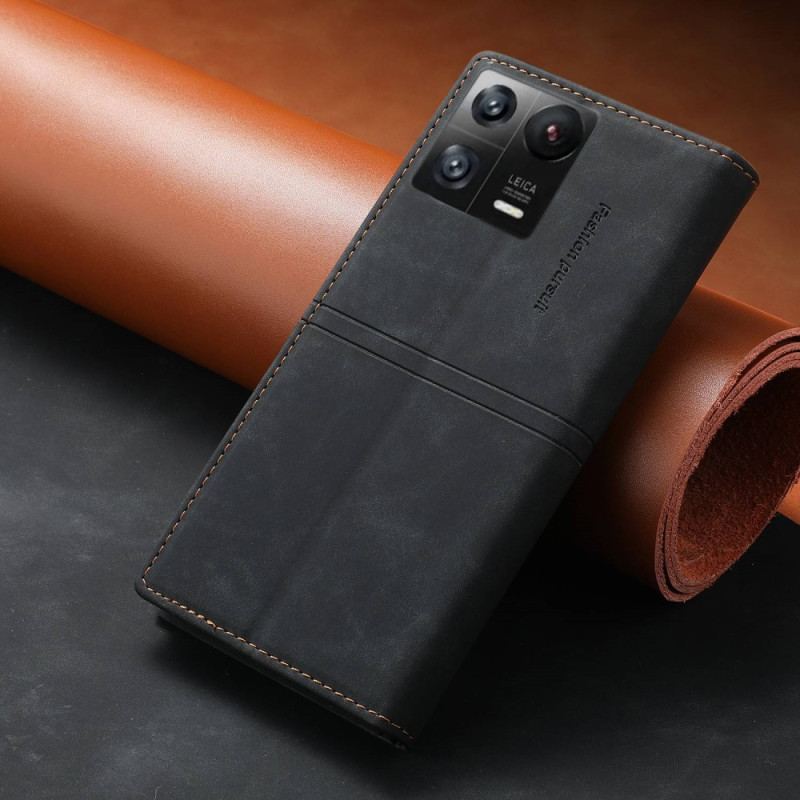 Cover Xiaomi 13 Flip Cover Læder Styling