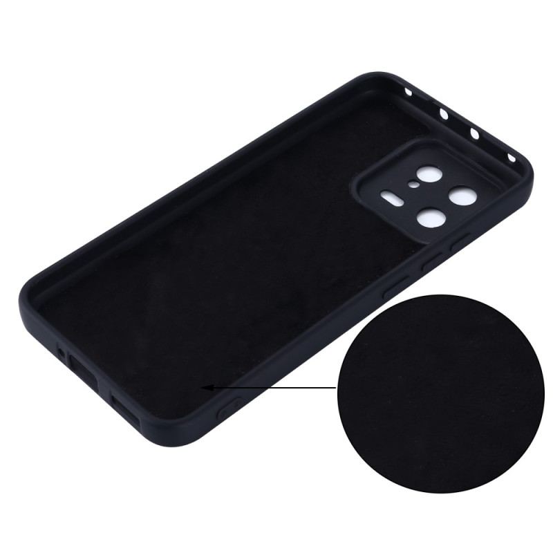 Cover Xiaomi 13 Flydende Silikone Med Snor