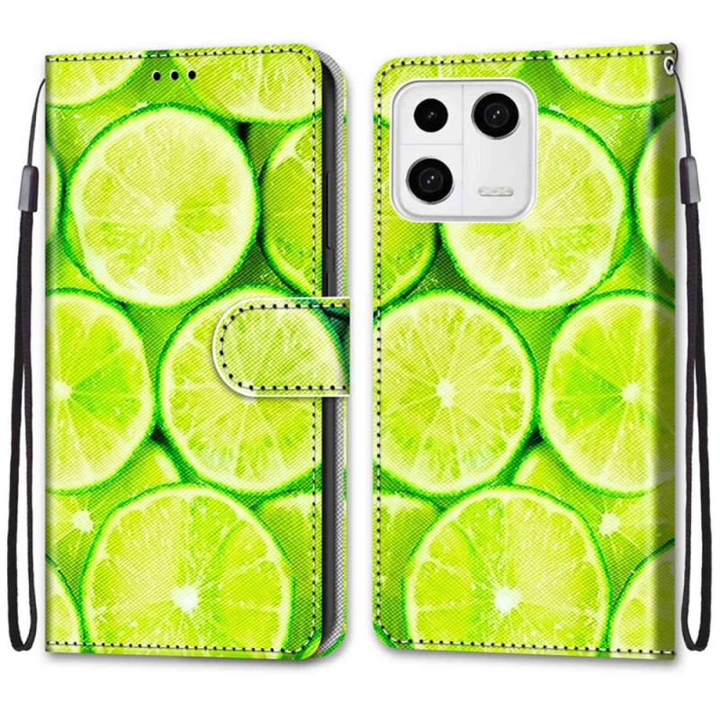 Flip Cover Xiaomi 13 Limefrugter