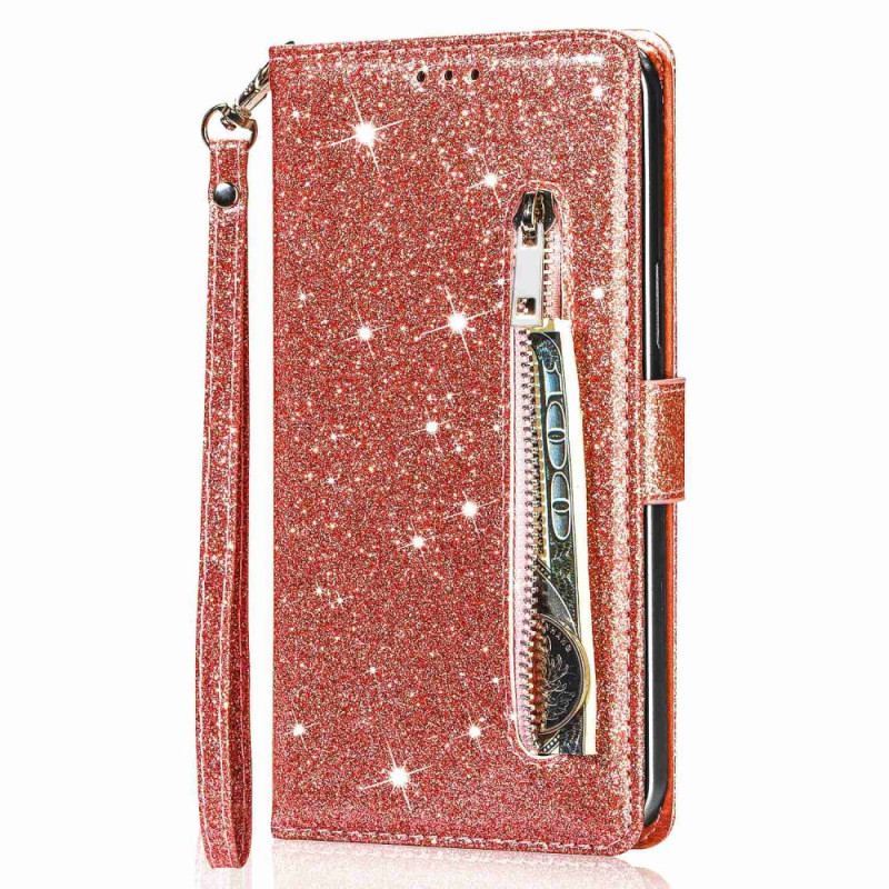 Flip Cover Xiaomi 13 Punge Etui Sequin Tegnebog Stil