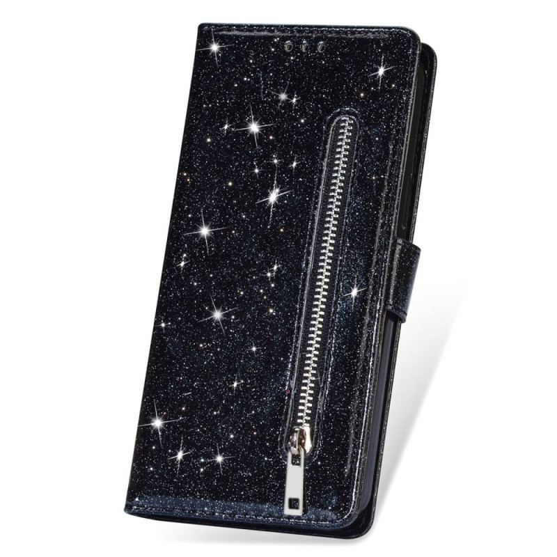 Flip Cover Xiaomi 13 Punge Etui Sequin Tegnebog Stil