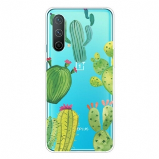 Cover OnePlus Nord CE 5G Akvarel Kaktusser