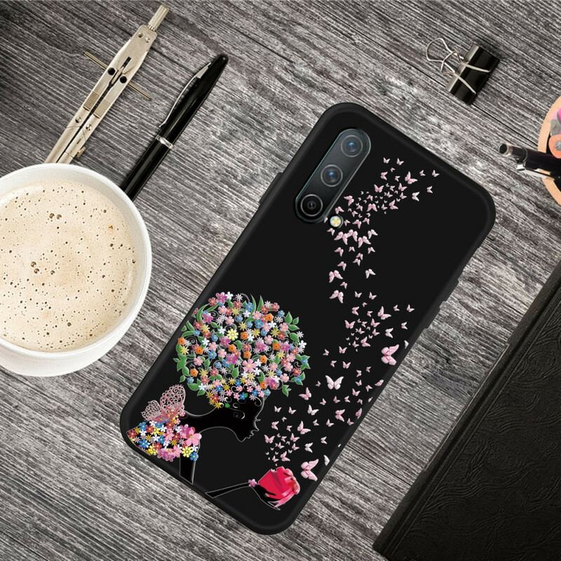 Cover OnePlus Nord CE 5G Blomsterhoved Kvinde