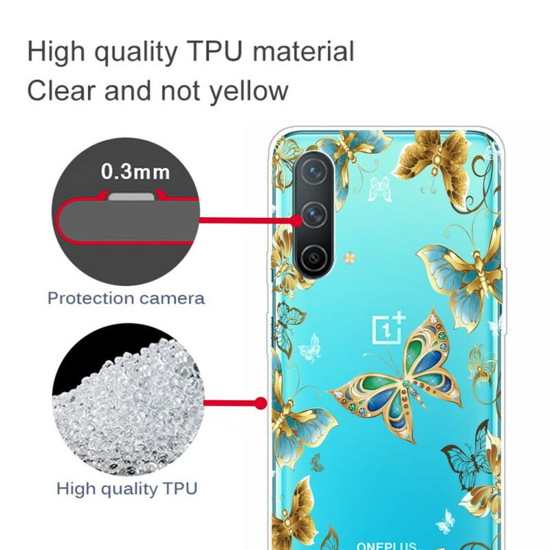 Cover OnePlus Nord CE 5G Design Sommerfugle