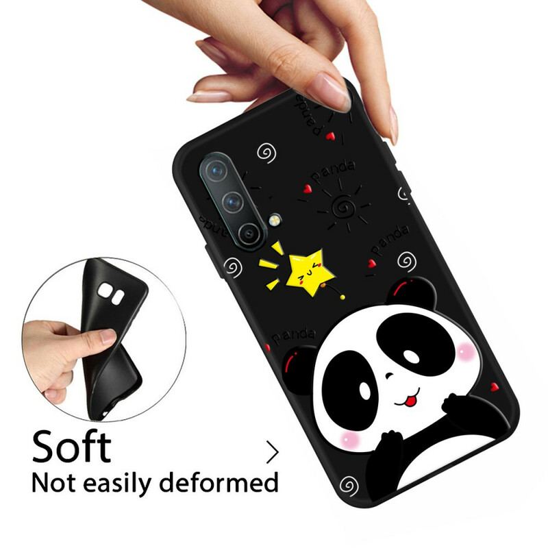 Cover OnePlus Nord CE 5G Panda Stjerne