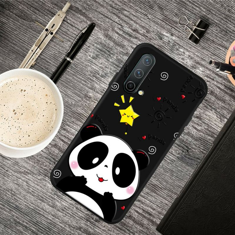 Cover OnePlus Nord CE 5G Panda Stjerne