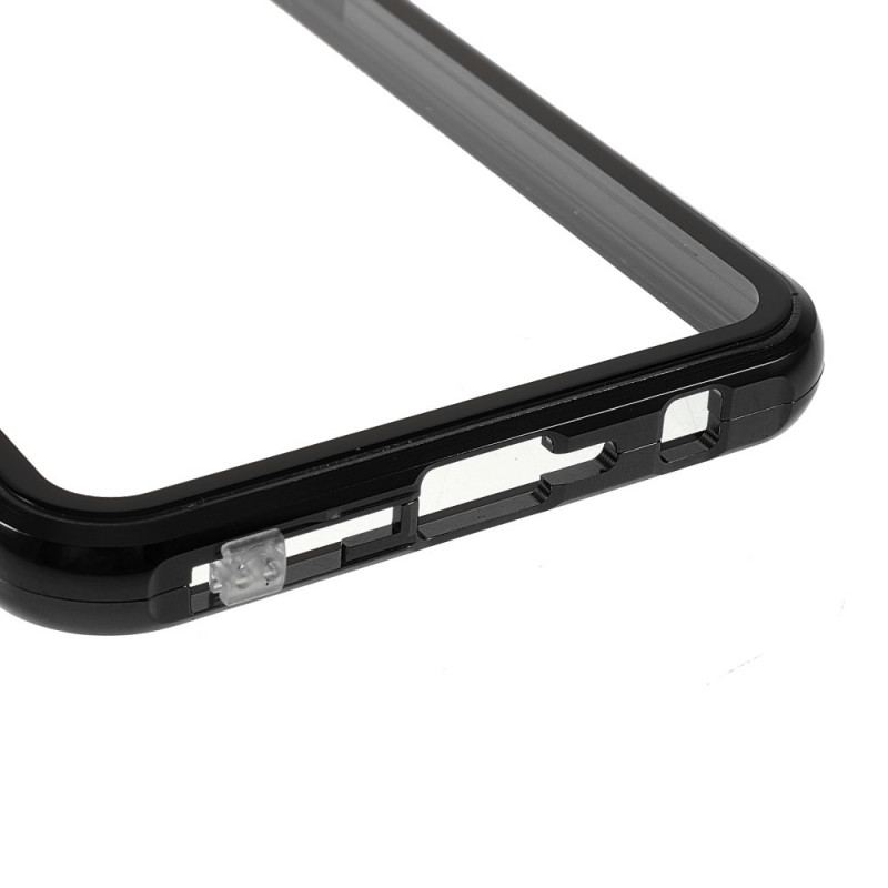 Cover OnePlus Nord CE 5G To Sider Magnetisk Hærdet Glas Og Metal
