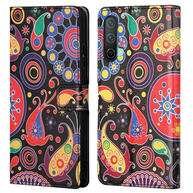 Flip Cover OnePlus Nord CE 5G Galaxy Design