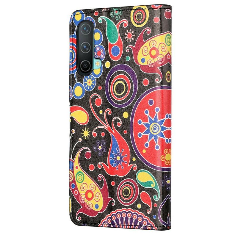 Flip Cover OnePlus Nord CE 5G Galaxy Design