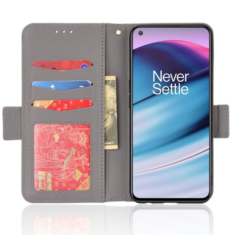 Flip Cover OnePlus Nord CE 5G Læder Cover Flap Dobbelt Nye Farver