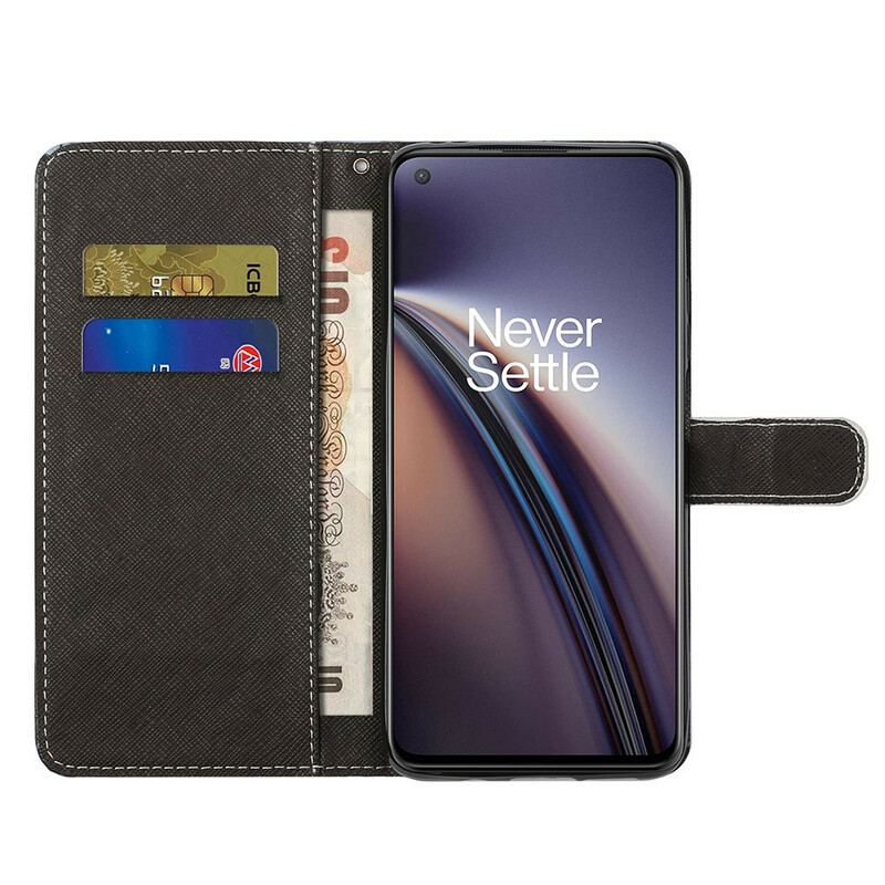 Flip Cover OnePlus Nord CE 5G Med Snor Panda Space Med Snor