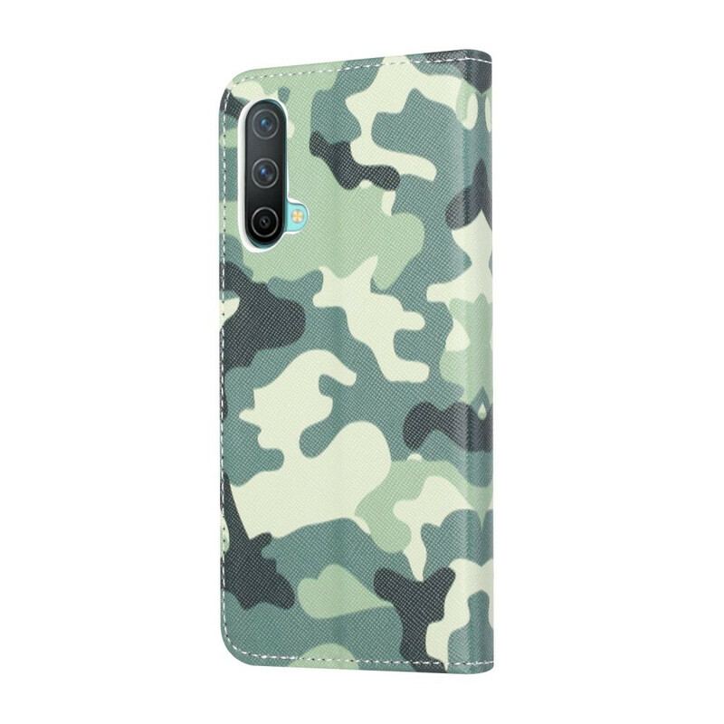 Flip Cover OnePlus Nord CE 5G Militær Camouflage