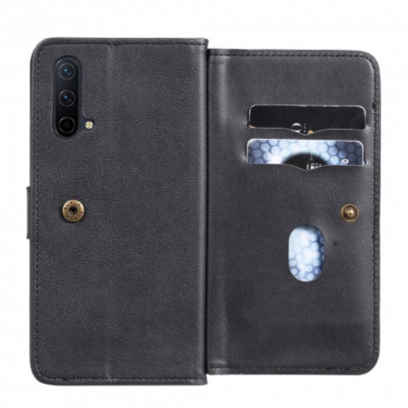 Flip Cover OnePlus Nord CE 5G Multifunktions 10 Kortholder