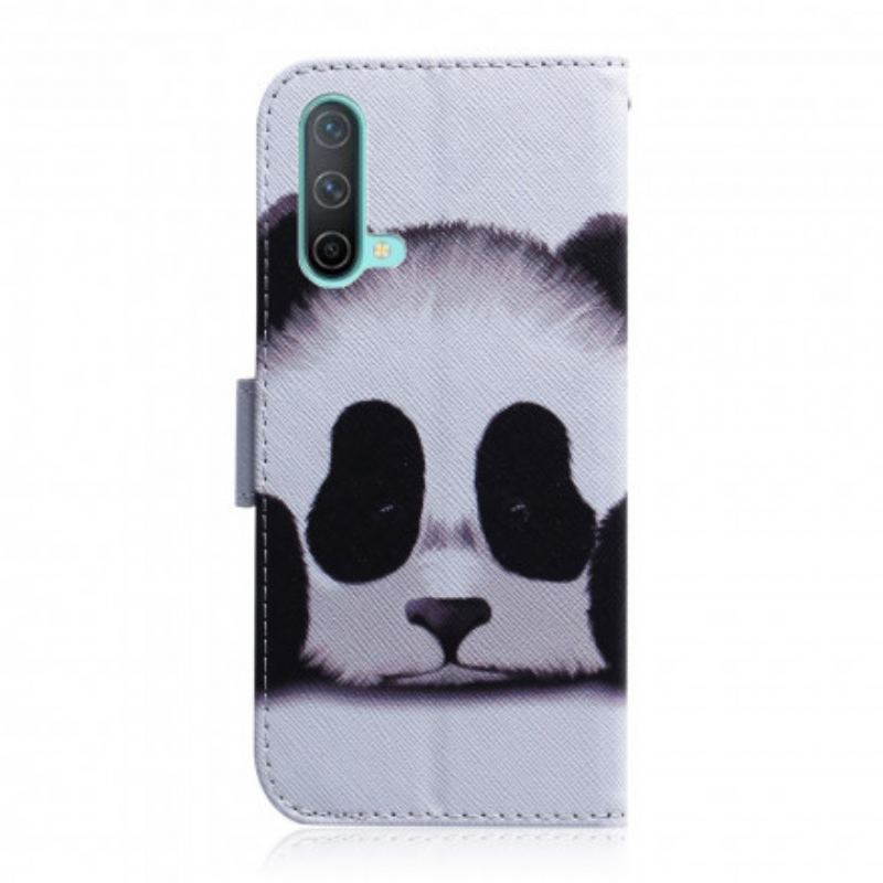 Flip Cover OnePlus Nord CE 5G Panda Ansigt