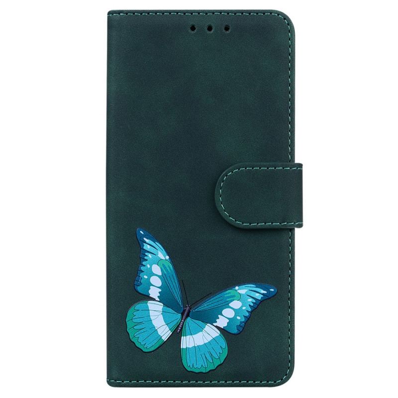 Flip Cover OnePlus Nord CE 5G Skin-touch Butterfly