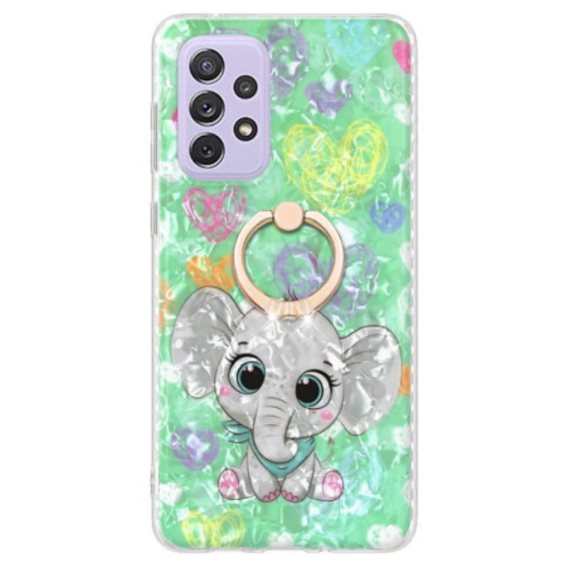 Cover Samsung Galaxy A23 5G Elefant Med Ringstøtte