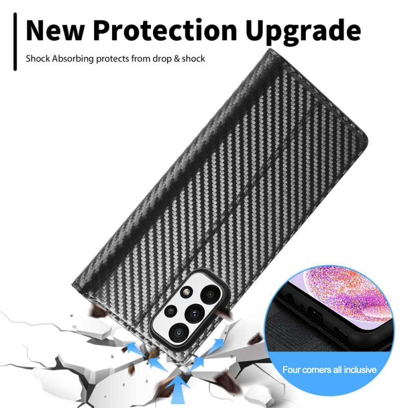 Cover Samsung Galaxy A23 5G Flip Cover Kulfiber Lc.imeeke