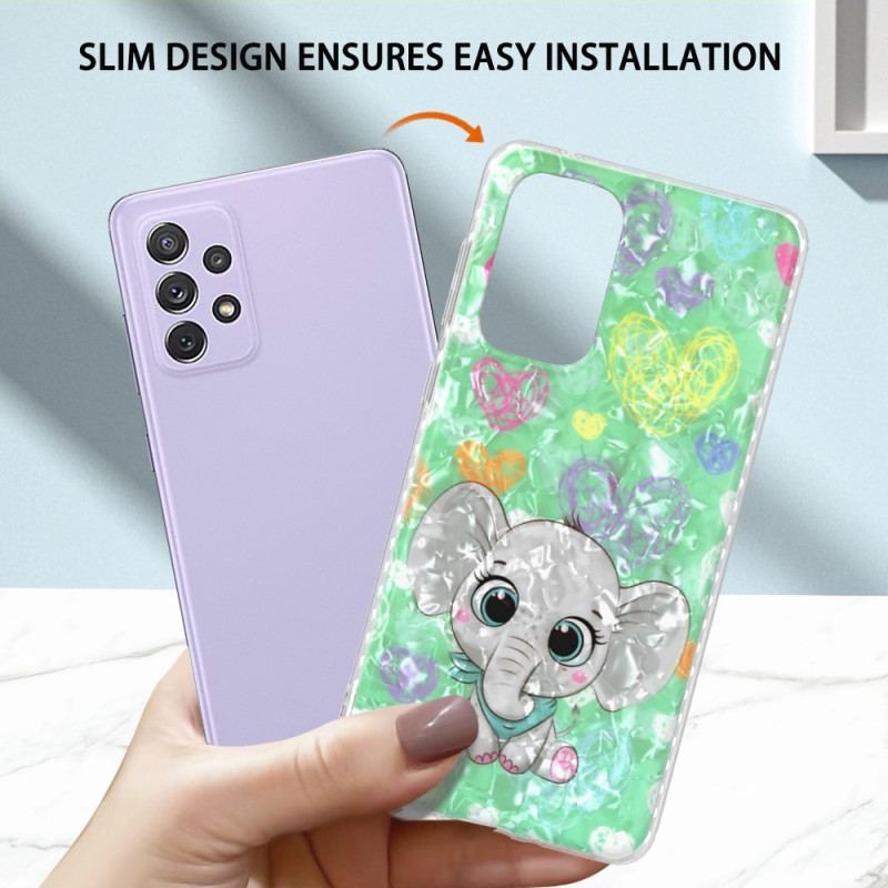 Cover Samsung Galaxy A23 5G Stilfuld Elefant