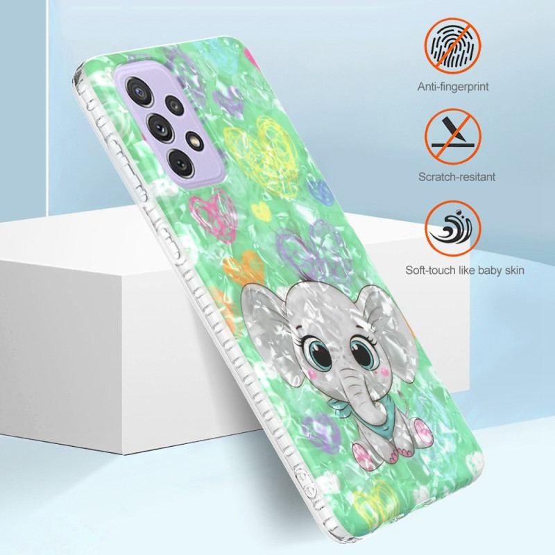 Cover Samsung Galaxy A23 5G Stilfuld Elefant