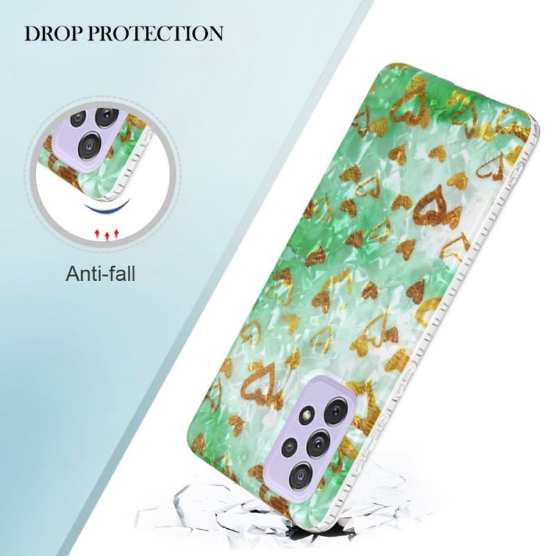 Cover Samsung Galaxy A23 5G Stilfulde Hjerter