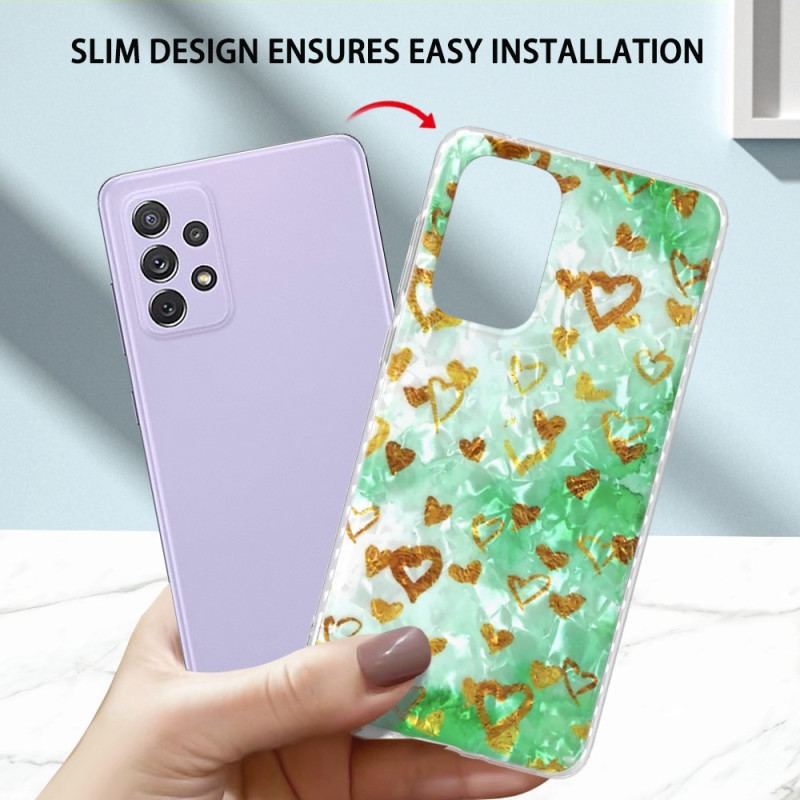 Cover Samsung Galaxy A23 5G Stilfulde Hjerter