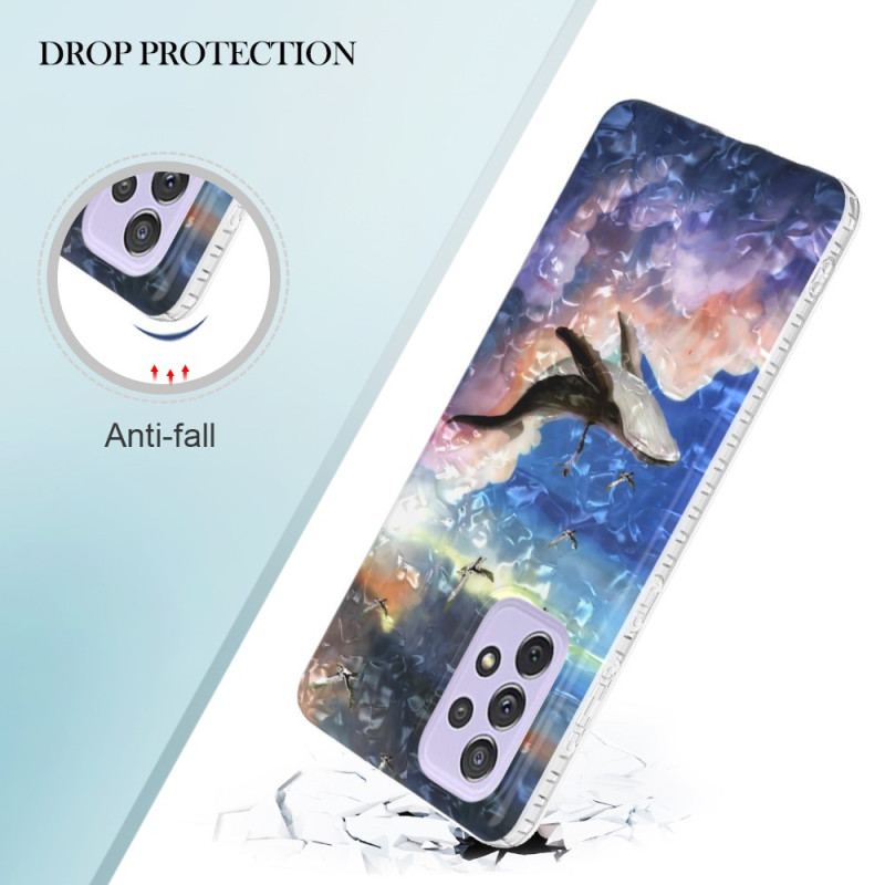 Cover Samsung Galaxy A23 5G Stiliseret Hval