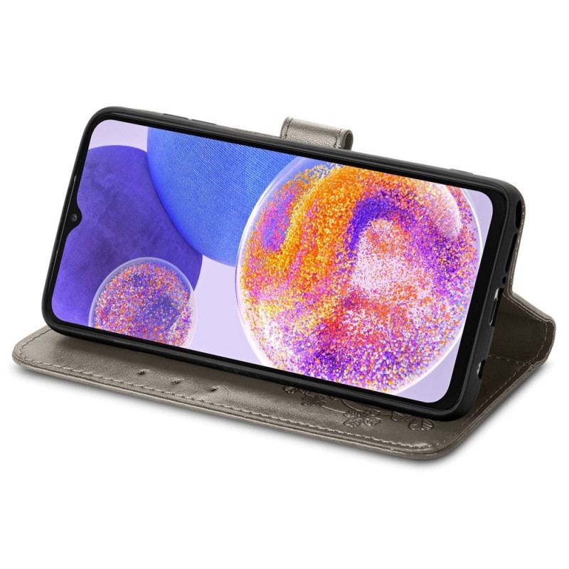 Flip Cover Samsung Galaxy A23 5G Små Blomster