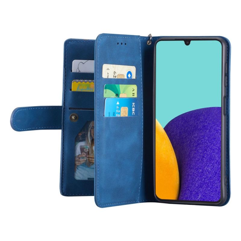 Læder Cover Samsung Galaxy A23 5G Imiteret Læder 9 Casedance Kortholder