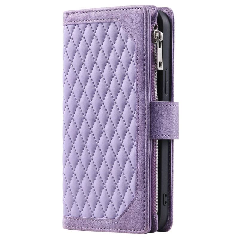 Læder Cover Samsung Galaxy A23 5G Quiltet Stil