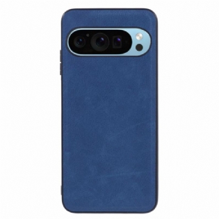 Cover Google Pixel 9 Pro Xl Telefon Etui Retro Lædereffekt