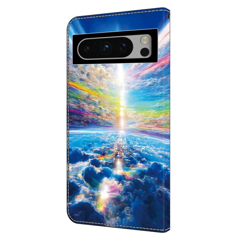 Flip Cover Google Pixel 9 Pro Xl Farverig Himmel