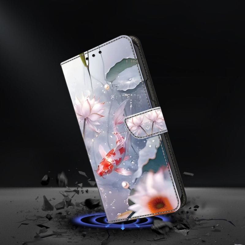 Flip Cover Til Google Pixel 9 Pro Xl Koi Fisk